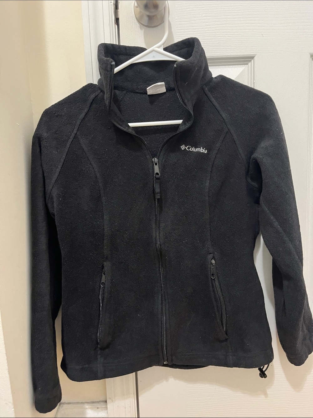 Columbia Black Full-Zip Fleece Jacket - Women's